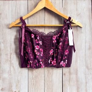 Victoria’s Secret Dream Angels Lace Up Corset Size Small DD, NEW WITH TAGS